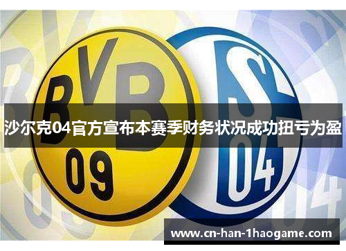 沙尔克04官方宣布本赛季财务状况成功扭亏为盈